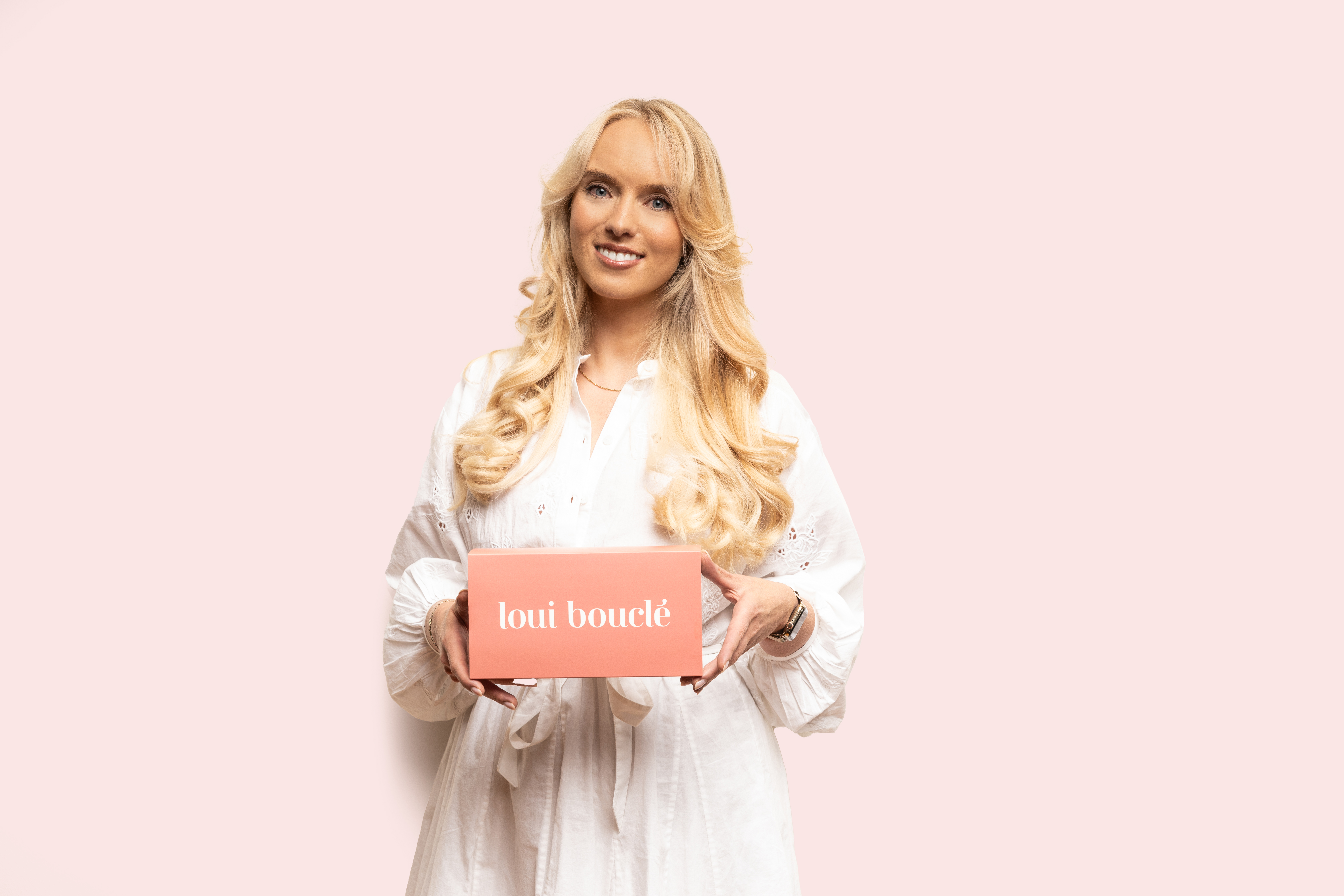 heatless curls ergebnis locken verpackung loui bouclé set