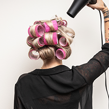 lockenwickler anleitung schritt 3 trocknen abkühlen