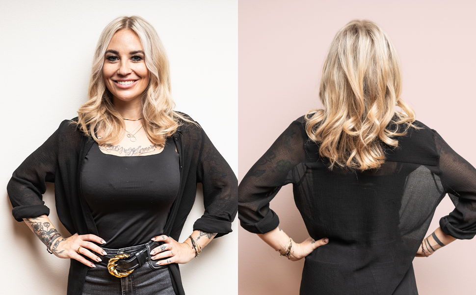 lockenwickler ergebnis locken volumen ohne hitze vorne hinten