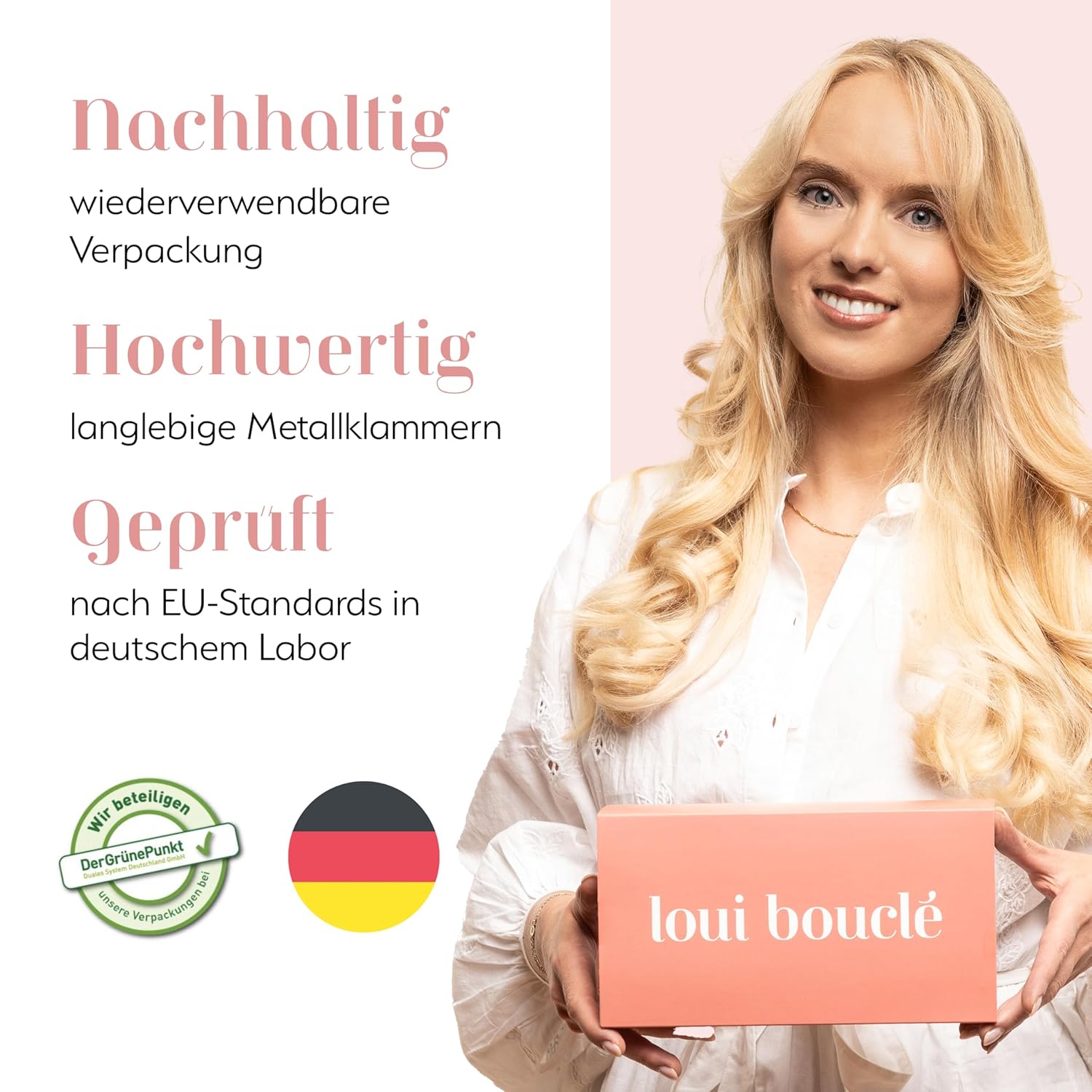 loui bouclé lockenwickler nachhaltige metallklammern qualität detail