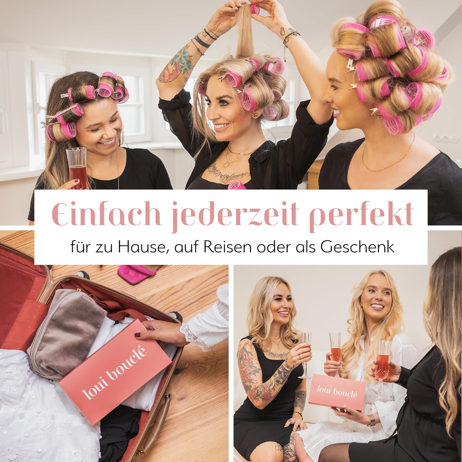 lockenwickler set zuhause reise geschenkidee loui bouclé verpackung